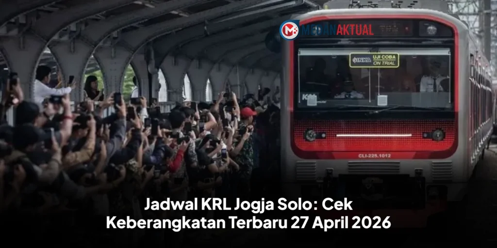 Jadwal KRL Jogja Solo: Cek Keberangkatan Terbaru 27 April 2026