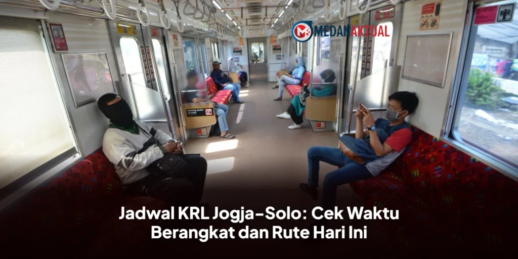 Jadwal KRL Jogja-Solo: Cek Waktu Berangkat dan Rute Hari Ini