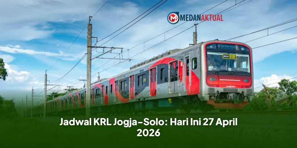 Jadwal KRL Jogja-Solo: Hari Ini 27 April 2026