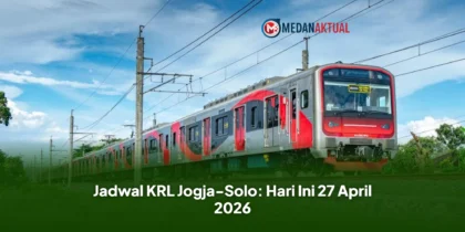 Jadwal KRL Jogja-Solo: Hari Ini 27 April 2026