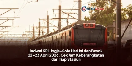 Jadwal KRL Jogja-Solo Hari Ini dan Besok 22–23 April 2026, Cek Jam Keberangkatan dari Tiap Stasiun