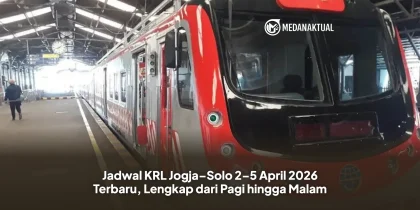 Jadwal KRL Jogja–Solo 2–5 April 2026 Terbaru, Lengkap dari Pagi hingga Malam