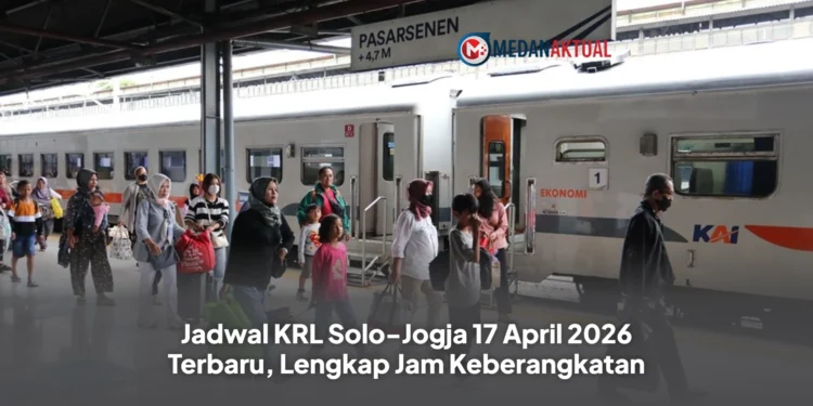 Jadwal KRL Solo-Jogja 17 April 2026 Terbaru, Lengkap Jam Keberangkatan
