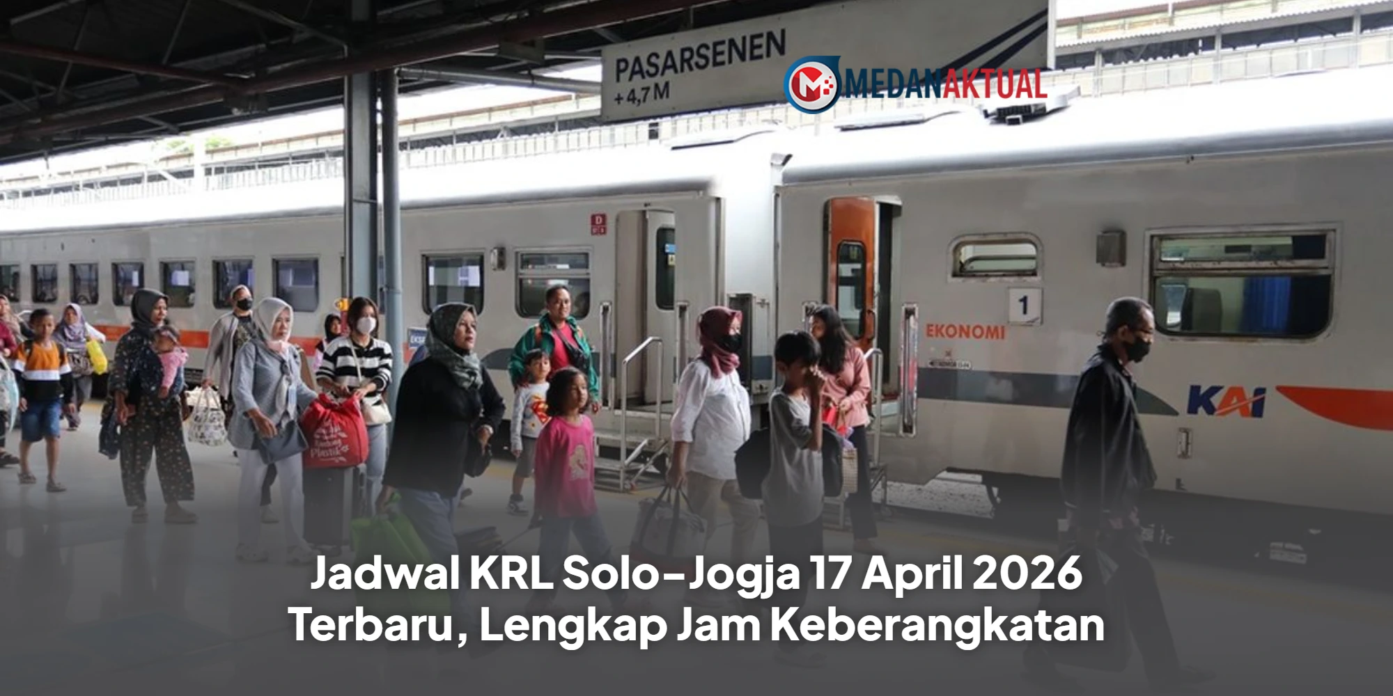 Jadwal KRL Solo-Jogja 17 April 2026 Terbaru, Lengkap Jam Keberangkatan