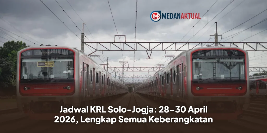 Jadwal KRL Solo-Jogja: 28-30 April 2026, Lengkap Semua Keberangkatan