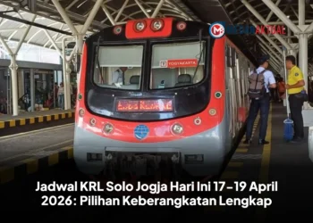 Jadwal KRL Solo Jogja Hari Ini 17-19 April 2026: Pilihan Keberangkatan Lengkap