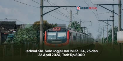 Jadwal KRL Solo Jogja Hari Ini 23, 24, 25 dan 26 April 2026, Tarif Rp 8000