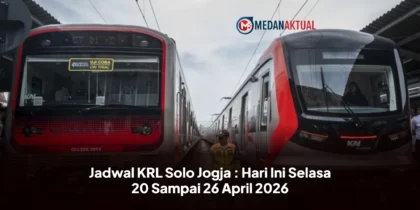 Jadwal KRL Solo Jogja : Hari Ini Selasa 20 Sampai 26 April 2026