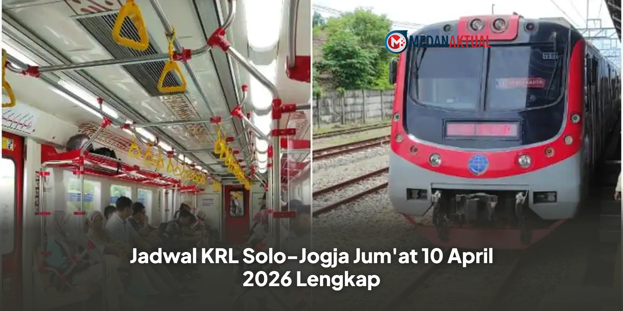 Jadwal KRL Solo-Jogja Jum'at 10 April 2026 Lengkap