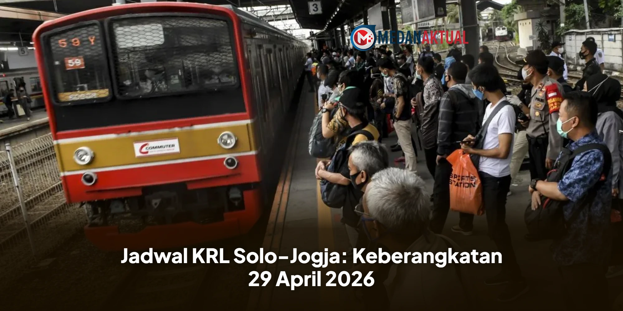 Jadwal KRL Solo-Jogja: Keberangkatan 29 April 2026