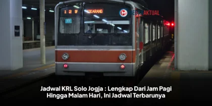 Jadwal KRL Solo Jogja : Lengkap Dari Jam Pagi Hingga Malam Hari, Ini Jadwal Terbarunya