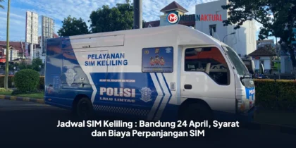 Jadwal SIM Keliling : Bandung 24 April, Syarat dan Biaya Perpanjangan SIM