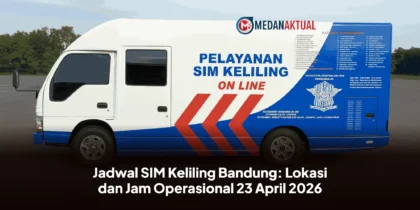Jadwal SIM Keliling Bandung: Lokasi dan Jam Operasional 23 April 2026