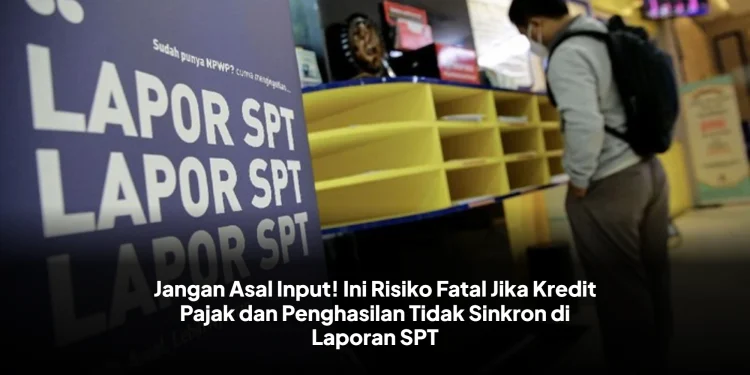 Jangan Asal Input! Ini Risiko Fatal Jika Kredit Pajak dan Penghasilan Tidak Sinkron di Laporan SPT