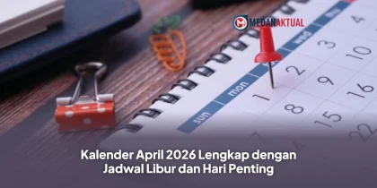 Kalender April 2026 Lengkap dengan Jadwal Libur dan Hari Penting