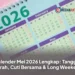 Kalender Mei 2026 Lengkap: Tanggal Merah, Cuti Bersama & Long Weekend