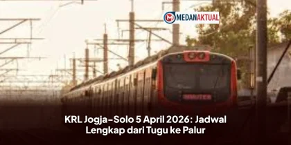 KRL Jogja-Solo 5 April 2026: Jadwal Lengkap dari Tugu ke Palur