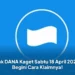 Link DANA Kaget Sabtu 18 April 2026, Begini Cara Klaimnya!