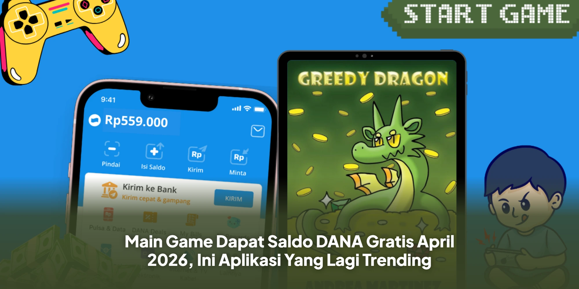 Main Game Dapat Saldo DANA Gratis April 2026, Ini Aplikasi Yang Lagi Trending