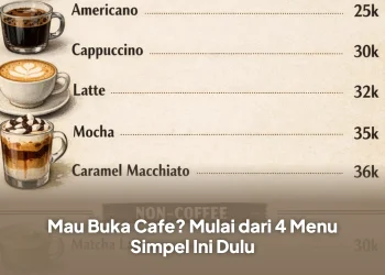 Mau Buka Cafe? Mulai dari 4 Menu Simpel Ini Dulu