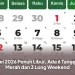 Mei 2026 Penuh Libur, Ada 6 Tanggal Merah dan 3 Long Weekend