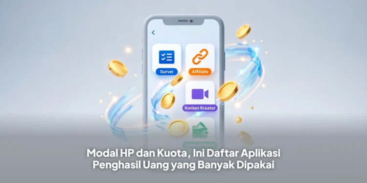 Modal HP dan Kuota, Ini Daftar Aplikasi Penghasil Uang yang Banyak Dipakai