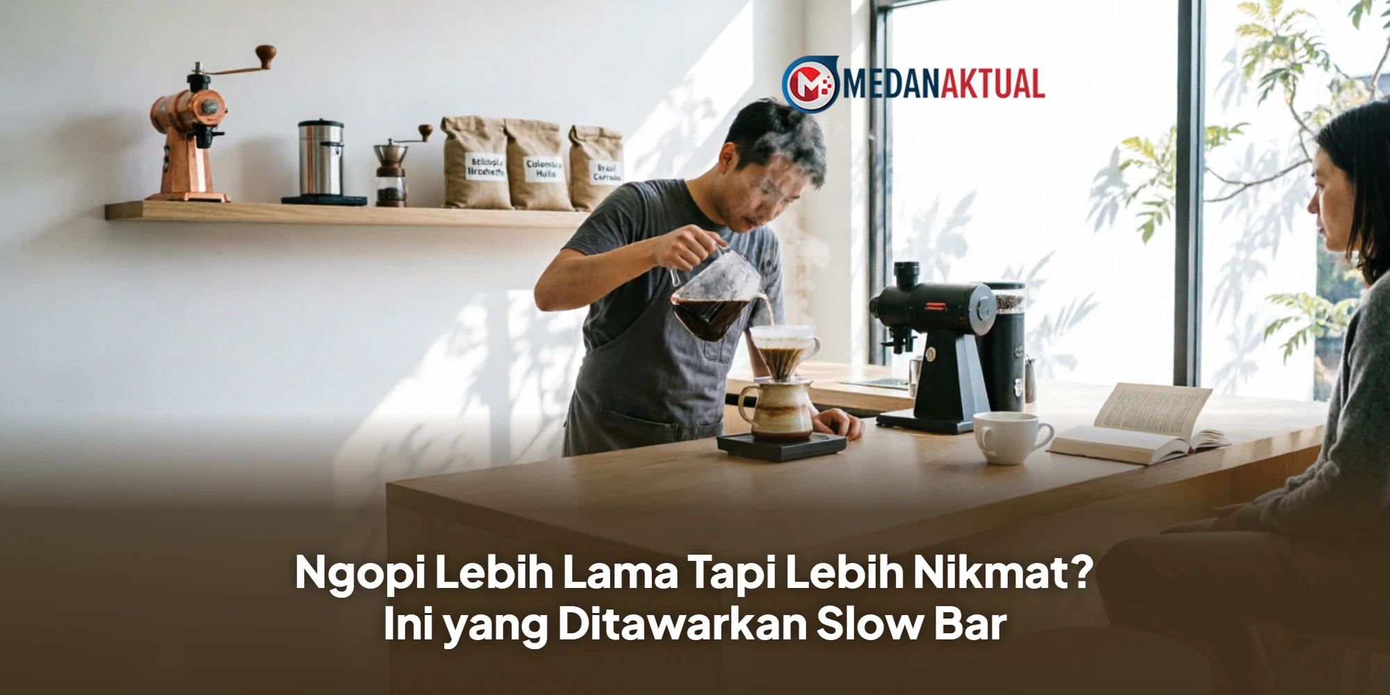 Ngopi Lebih Lama Tapi Lebih Nikmat? Ini yang Ditawarkan Slow Bar