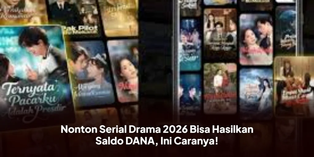 Nonton Serial Drama 2026 Bisa Hasilkan Saldo DANA, Ini Caranya!