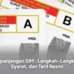 Perpanjangan SIM : Langkah-Langkah, Syarat, dan Tarif Resmi