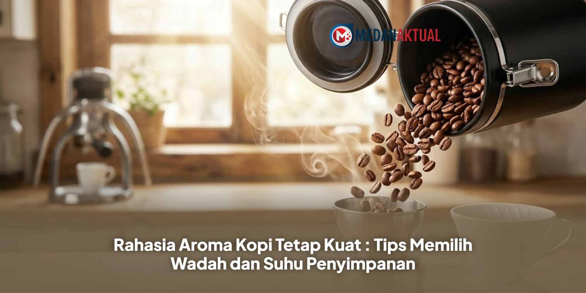 Rahasia Aroma Kopi Tetap Kuat : Tips Memilih Wadah dan Suhu Penyimpanan