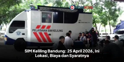 SIM Keliling Bandung: 25 April 2026, Ini Lokasi, Biaya dan Syaratnya