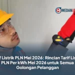 Tarif Listrik PLN Mei 2026: Rincian Tarif Listrik PLN Per kWh Mei 2026 untuk Semua Golongan Pelanggan