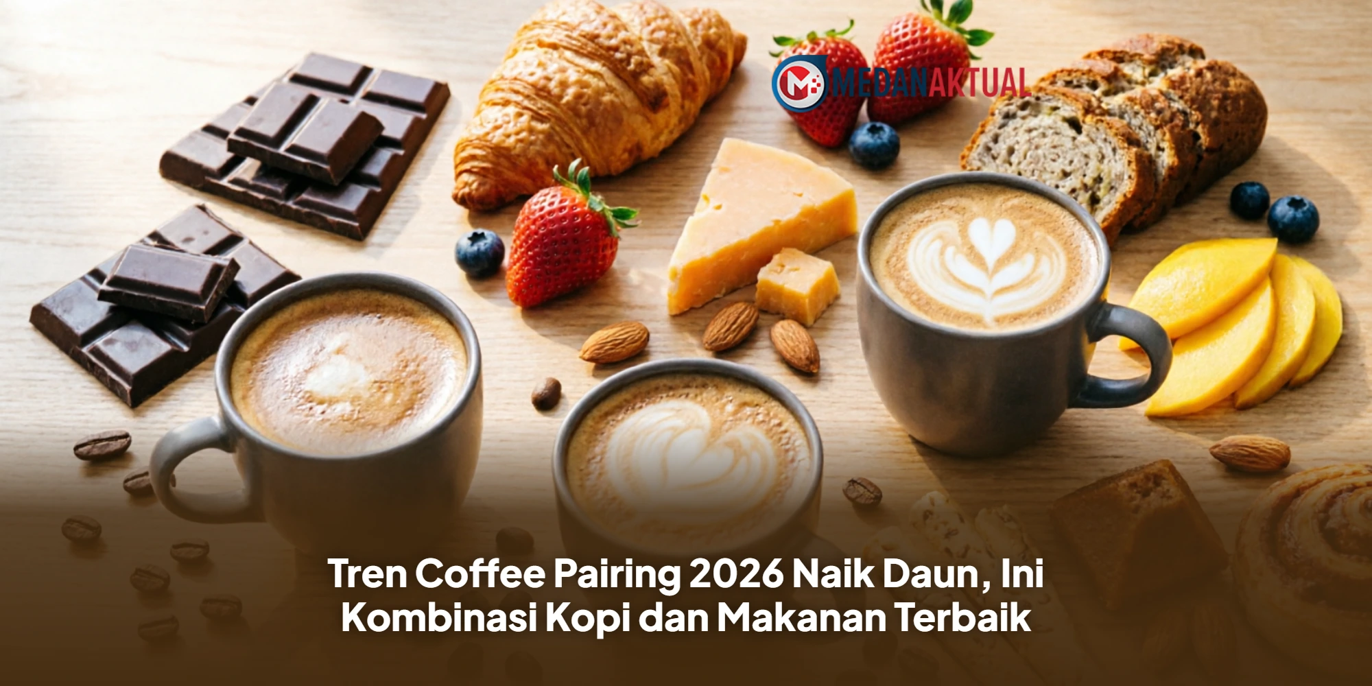 Tren Coffee Pairing 2026 Naik Daun, Ini Kombinasi Kopi dan Makanan Terbaik