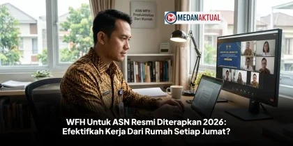 WFH Untuk ASN Resmi Diterapkan 2026: Efektifkah Kerja Dari Rumah Setiap Jumat?