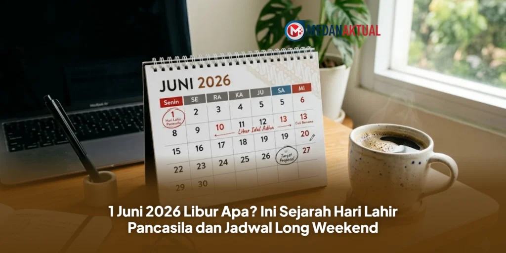 1 Juni 2026 Libur Apa? Ini Sejarah Hari Lahir Pancasila dan Jadwal Long Weekend