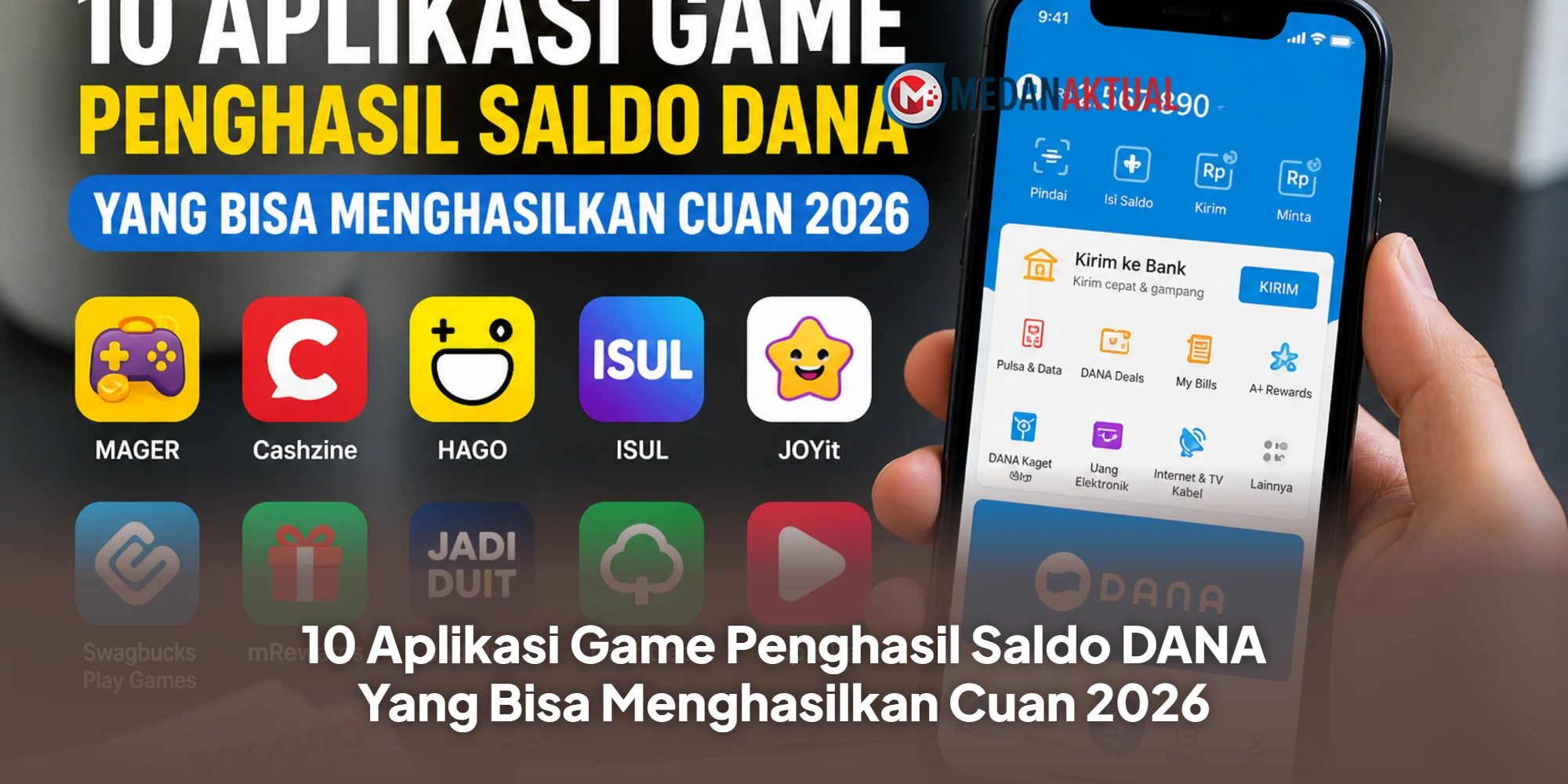 10 Aplikasi Game Penghasil Saldo DANA Yang Bisa Menghasilkan Cuan 2026