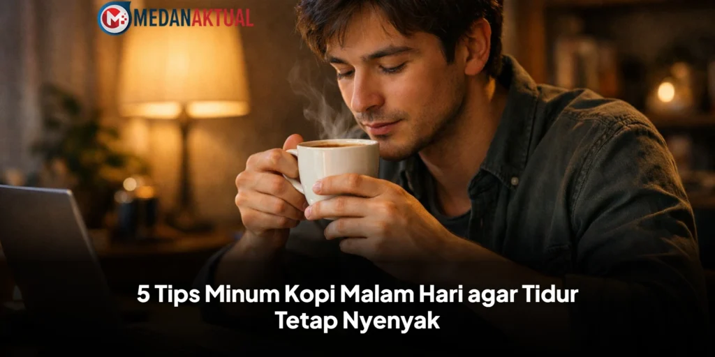 5 Tips Minum Kopi Malam Hari agar Tidur Tetap Nyenyak