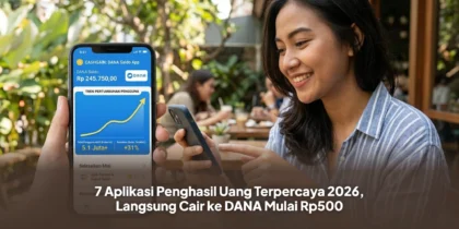 7 Aplikasi Penghasil Uang Terpercaya 2026, Langsung Cair ke DANA Mulai Rp500