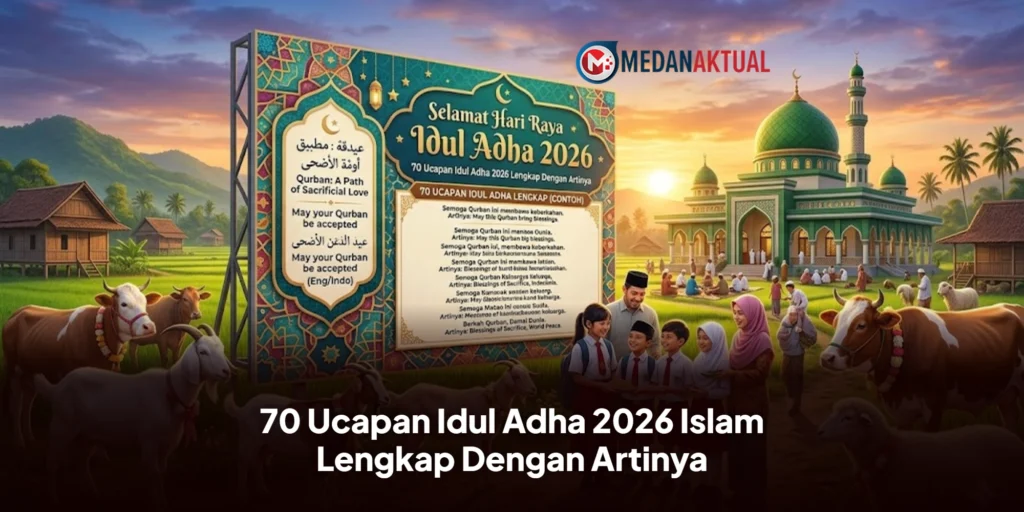 70 Ucapan Idul Adha 2026 Islam Lengkap Dengan Artinya