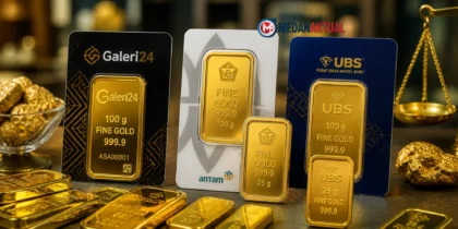 Harga Emas Pegadaian Hari Ini 1 Mei 2026: Update Galeri24, Antam, dan UBS