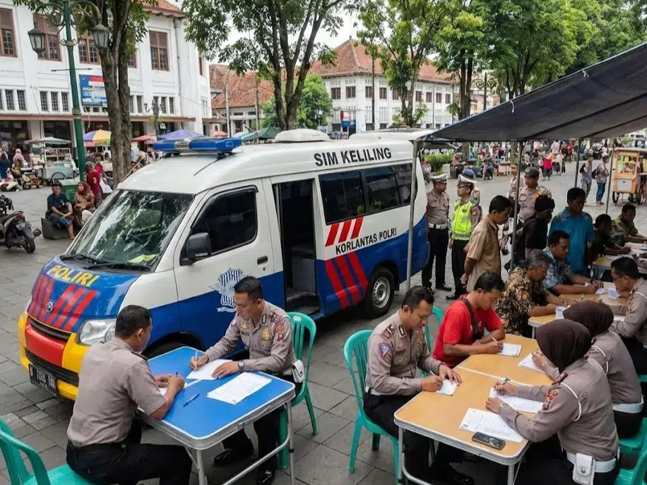 Jadwal SIM Keliling Bandung 6 Mei 2026, Cek Lokasi dan Syarat Lengkapnya