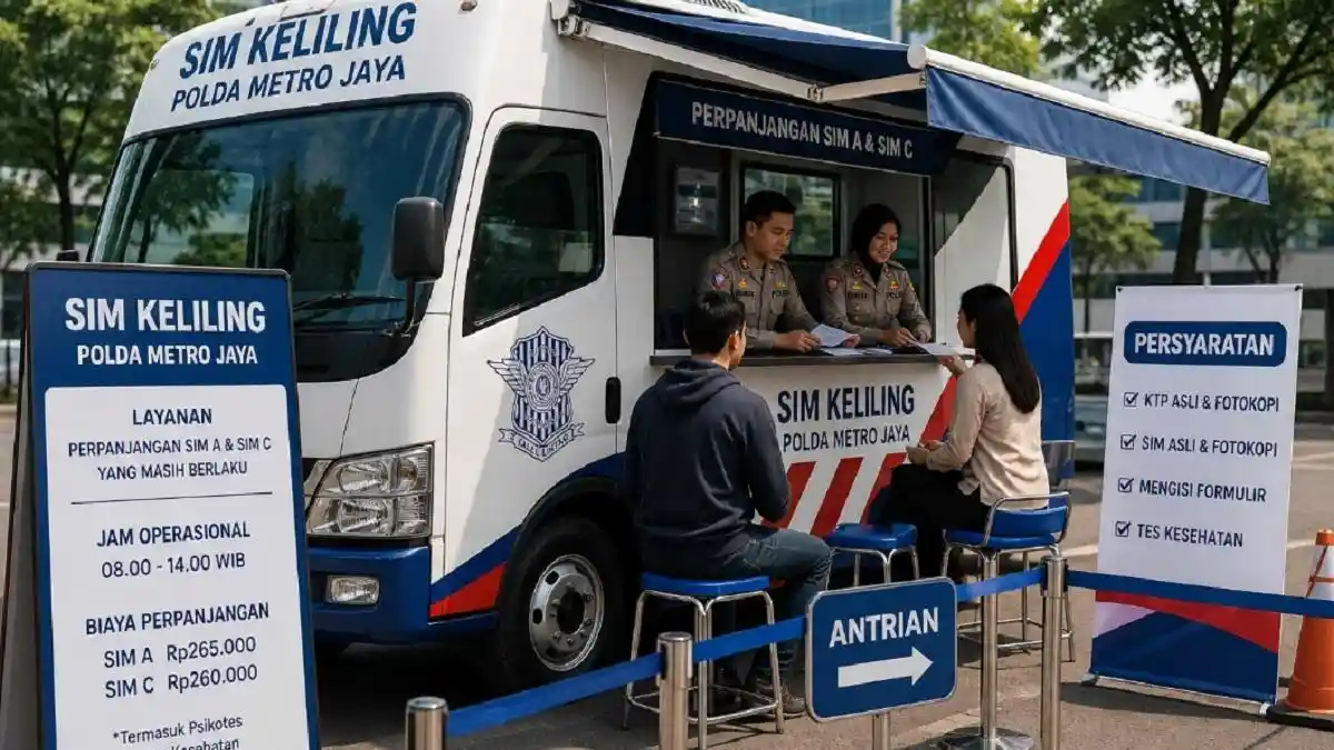 Jadwal SIM Keliling: Depok Rabu 6 Mei 2026, Cek Lokasi Lengkapnya
