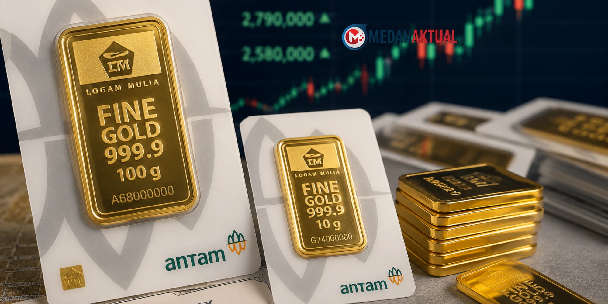 Update Harga Emas Antam 6 Mei 2026: Naik Lagi, Cek Daftar Lengkapnya