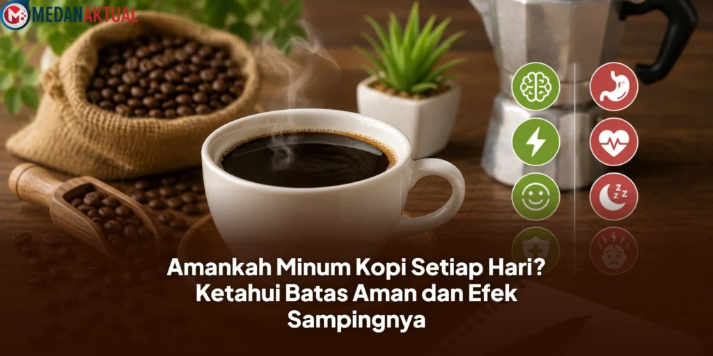 Amankah Minum Kopi Setiap Hari? Ketahui Batas Aman dan Efek Sampingnya