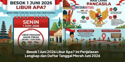 Besok 1 Juni 2026 Libur Apa? Ini Penjelasan Lengkap dan Daftar Tanggal Merah Juni 2026