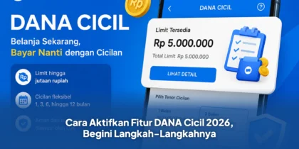 Cara Aktifkan Fitur DANA Cicil 2026, Begini Langkah-Langkahnya