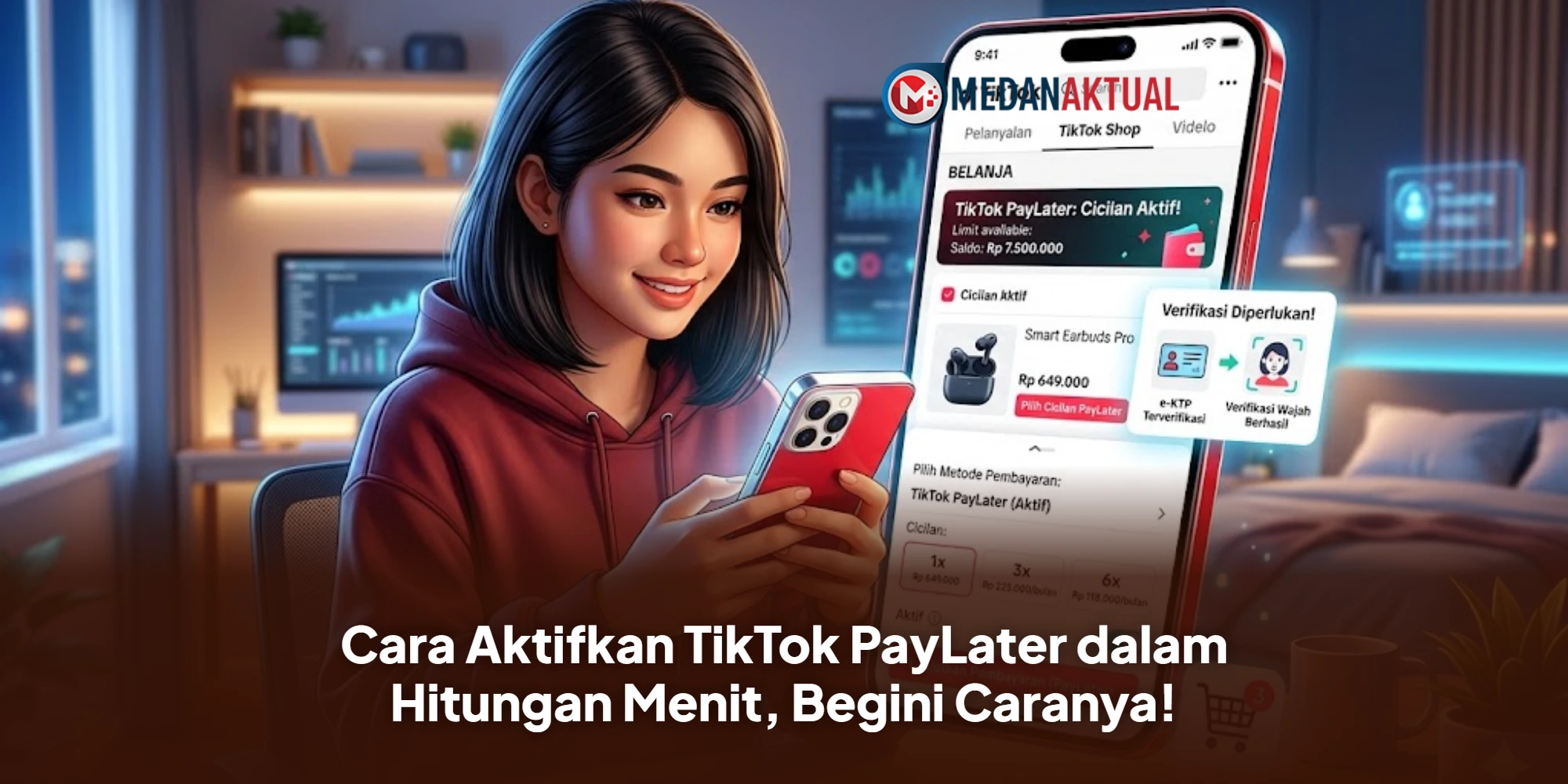 Cara Aktifkan TikTok PayLater dalam Hitungan Menit, Begini Caranya!