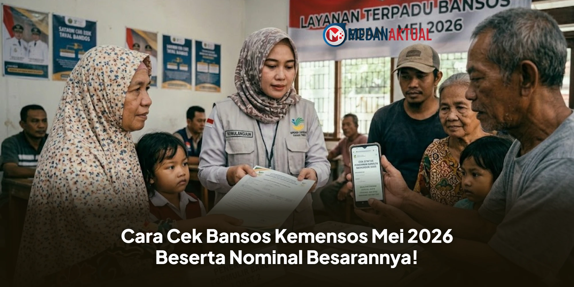 Cara Cek Bansos Kemensos Mei 2026 Beserta Nominal Besarannya!