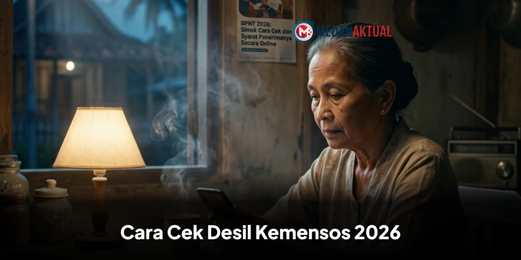 Cara Cek Desil Kemensos 2026 Secara Online Lewat HP, Cukup Pakai NIK KTP