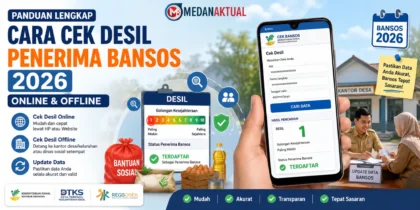 Cara Cek Desil Penerima Bansos 2026 Online dan Offline, Lengkap Panduan Update Data